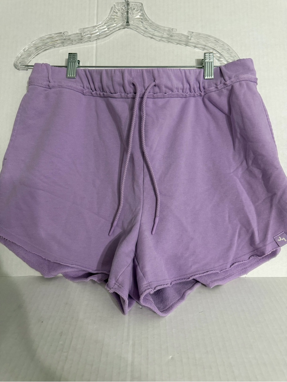 JoyLab Lavender Elastic Waist Drawstring Athletic Sweat Shorts
